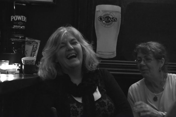 Niamh Parson enjoys an evening at The Night Before Larry Got Stretched.